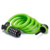 Bike Lock Bicycle Lock Chain 5-Digit Combination Lock Core Steel Wire Bike Lock Security&Portable Bicycle Locks,1.1m x 1/2 inch (Green) view 4
