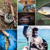 Aventik Economic 6 Pieces Travel Fly Fishing rods 89 LW4/5, 9'1 LW5/6, 103 LW2/3, Three Fashion Colors, Fast Action, Light Weight, Super Compact (Camo, 10'3'' LW2/3) view 3