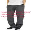 AIRNINE Men's Fleece Cargo Sweatpants Heavyweight M-5XL (Charcoal, Medium) view 3