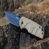 Smith's 50986 Campaign Pocket Knife  Tan  2.78 Tonto Stainless Steel Blade  Easy Open Flipper  Everyday Carry Work, Military, Hunting, Outdoor  Straight Edge Tactical Knife  Foldable view 2