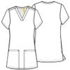 Dickies Genuine Industrial Strength Women Scrubs Top V-Neck Plus Size GD600, 2XL, Pewter view 3