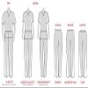 Dickies Genuine Industrial Strength Women Scrubs Top V-Neck Plus Size GD600, 2XL, Pewter view 4