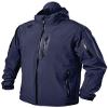 BLACKHAWK! Men's Large Navy Tactical Softshell Jacket Black, Poly Bag view 1