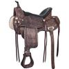 HILASON Western Horse Saddle American Leather Treeless Trail Pleasure | Barrel for Horses view 1