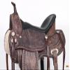 HILASON Western Horse Saddle American Leather Treeless Trail Pleasure | Barrel for Horses view 2