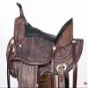 HILASON Western Horse Saddle American Leather Treeless Trail Pleasure | Barrel for Horses view 4