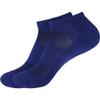 BambooMN Men's Rayon from Bamboo Fiber Sports Superior Wicking Athletic Ankle Socks - Navy Blue - 2 Pairs - Size 10-14 view 1