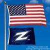Akron Zips 2x3 Foot Flag view 2