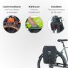 Basil Miles MIK Double Pannier Bag, Black Lime, 37 Litre view 2