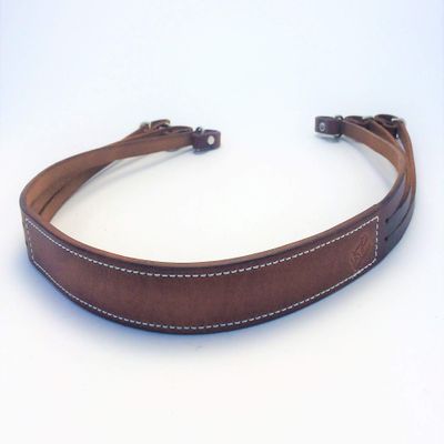 AP Saddlery Low Profile Mini Leather Duck and Goose Holder (Dark Brown)