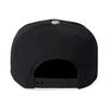 Brixton Men's JOLT Medium Profile Snapback HAT Hat, Black/Heather Grey, O/S view 2