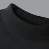 MOOTO Taekwondo Rash Guard Top 2 Type(Round Neck, Turtle Neck) TKD MMA Martial Arts Team (3) Turtleneck_Black, L view 4