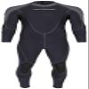 Henderson 3mm Men's Aqua Lock Back Zip Dive Fullsuit - Black - Medium Tall view 1