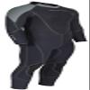 Henderson 3mm Men's Aqua Lock Back Zip Dive Fullsuit - Black - Medium Tall view 2