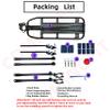 COMINGFIT 180lbs Capacity Solid Bearings Universal Adjustable Bicycle Luggage Cargo Rack view 3
