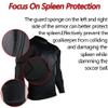 Shinestone Adult Men's Goalkeeper Armor BodyShield Padded Compression Long Sleeves Shirt with Sponge Protector for Football Baseball(Shirt-01,Small) view 3