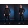 Shinestone Adult Men's Goalkeeper Armor BodyShield Padded Compression Long Sleeves Shirt with Sponge Protector for Football Baseball(Shirt-01,Small) view 4