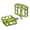 NC-17 Unisex  Adult's Sudpin IV XL TNT, grn Aluminium Platform Bicycle Pedals, Green view 2