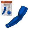 B-Driven Sports Pro-Fit Compression Arm Sleeve - Athletic Sports Support for Baseball, Basketball, Football, Softball, Running, Volleyball, Men, Women, Youth - Blue XXXX-S (Youth S) (1pc) view 1