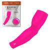 B-Driven Sports Pro-Fit Compression Arm Sleeve - Athletic Sports Support for Baseball, Basketball, Football, Softball, Running, Volleyball, Men, Women, Youth - Pink XX-S (Youth L) (1pc) view 1