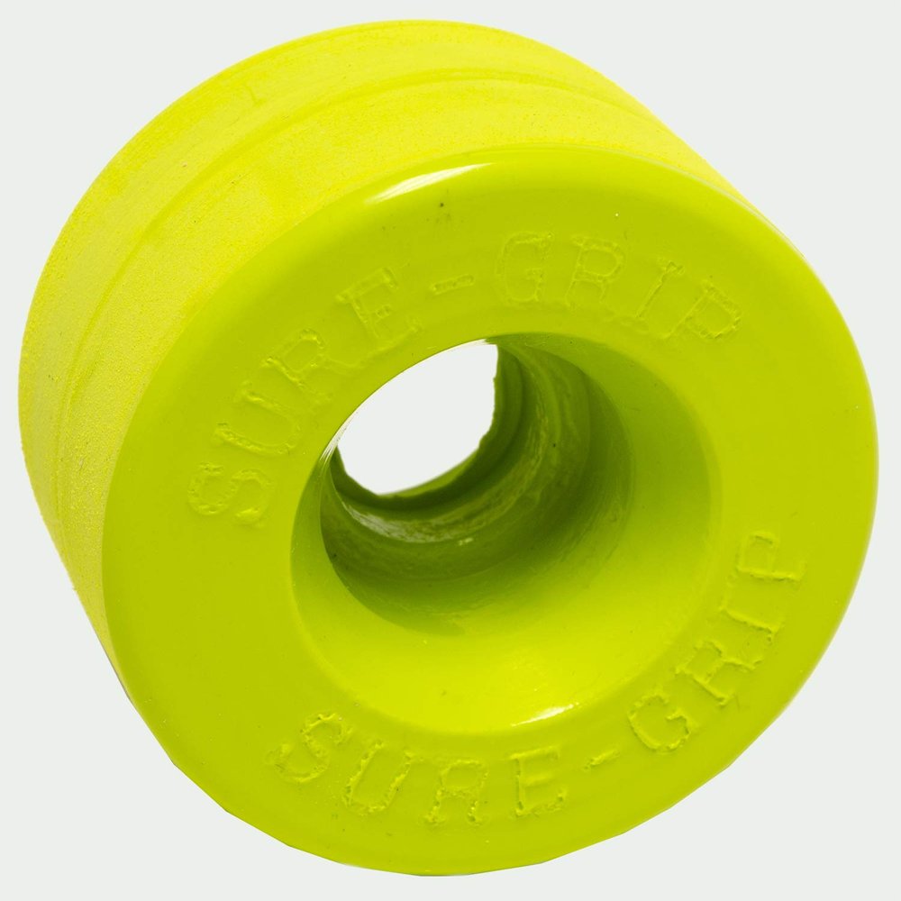 Sure-Grip Velvet Roller Skate Wheels Limited Edition (LIME GREEN)
