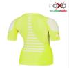 I-EXE Women's Compression Shirt, Green Gym Tee for Workout, Exercise, and Recovery | Small view 2