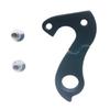 Juscycling Derailleur Hanger Fit for Avanti EMC Fuji Jamis Norco Pinarello Sette Stevens Univega 120 - Aluminum, Black view 1