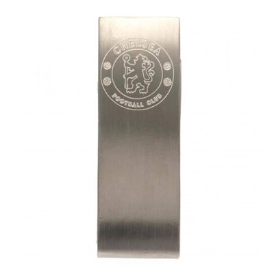 Chelsea FC Money Clip (One Size) (Silver)