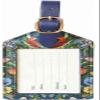 Archive Portico Designs Collection Faux Leather Luggage Tag & Passport Set, 2-Pieces, Botanical Prints view 2