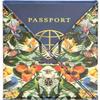 Archive Portico Designs Collection Faux Leather Luggage Tag & Passport Set, 2-Pieces, Botanical Prints view 4