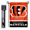 Bengals Garden Flag with Stand Holder view 1