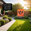 Bengals Garden Flag with Stand Holder view 4