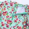 Alvivi Infant Baby Girls Long Sleeve One Piece Floral Printed Swimsuit Bathing Suit Rash Guard (Light Green, 18-24 Months) view 4