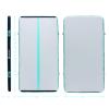 AKSPORT Air Mat Tumble Track Gymnastics Tumbling Mat Inflatable Floor Mats with Air Pump for Home/Tumble/Gym/Training/Cheerleading/Parkour 10/13/16/20/23/26/29/33ft (mint green-black, 500x150x15cm) view 2
