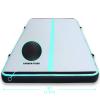 AKSPORT Air Mat Tumble Track Gymnastics Tumbling Mat Inflatable Floor Mats with Air Pump for Home/Tumble/Gym/Training/Cheerleading/Parkour 10/13/16/20/23/26/29/33ft (mint green-black, 500x150x15cm) view 4