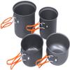Hack HAC2167 Aluminum Outdoor Cooker Set, 4 Pieces view 1