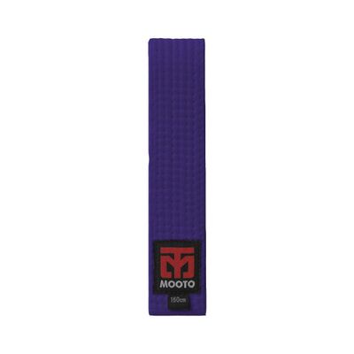 MOOTO Taekwondo Color Belts Single Wrap(Width 4cm) 8 Colors TKD MMA Martial Arts Hapkido Karate (Purple, 2. Length(180cm or 70.9 inch))