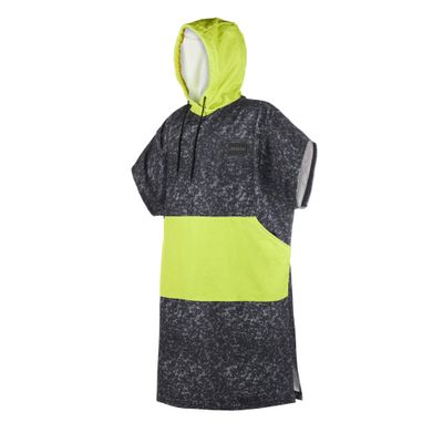 Mystic Allover Poncho or Changing Robe Towel for Beach Watersports & Surfing - Change Robe Lime - Unisex
