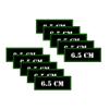 Speed Demon Hot Rod Shop Ammo Can Labels 6.5 CM Ammunition Decals for 6.5 Creedmoor 10 Pack Adhesive Vinyl 3"x1.15" view 1