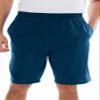 KingSize Men's Big & Tall 8" Classic Swim Trunks - 5XL, Navy view 1