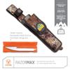 OUTDOOR EDGE RazorMax - Replaceable Fixed Blade Hunting Knife with 3.5" Drop-Point, 5" Boning/Fillet Blades, Belt Sheath and Detachable Blade Carrier (Orange, 6 Blades) view 3