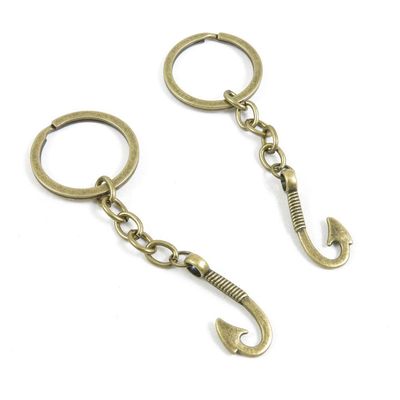 5 Items Keychain Keyring Key Tags Chains Rings Jewelry Bag Charms M6JB7 Hope Hook