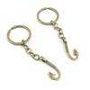5 Items Keychain Keyring Key Tags Chains Rings Jewelry Bag Charms M6JB7 Hope Hook view 1