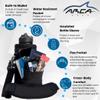 Arca Gear 40 oz Hydro Carrier - Insulated Water Bottle Sling w/Carry Handle, Shoulder Strap, Wallet and Two Pouches - The Perfect Flask Accessory - Sunset Pink view 2
