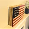 American Flag Locking Gun and Valuable Storage Box Safe view 2