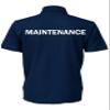 Smart People Clothing Maintenance Polo Shirt, Employee Polo, Staff Shirt, Hospitality t-Shirt, Hotel Navy view 2