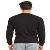 Men's Classic Waffle-Knit Heavy Thermal Top (XL, Black) view 2