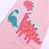Dolphin&Fish Girls Pajamas 100% Cotton Toddler Pjs Long Sleeve Kid Sleepwear Sets 2T Purple view 3