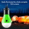 FLY2SKY Portable LED Tent Lamp, Clip Hook Hurricane Emergency Light Bulb, Camping Equipment Lanterns for Hiking, Backpacking Outage, B-CLOSED-HOOK, 4 Packs view 2