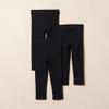 Amazon Essentials Big Girl's Girls' 3-Pack Leggings Pants, black/black/black, M (8) view 3